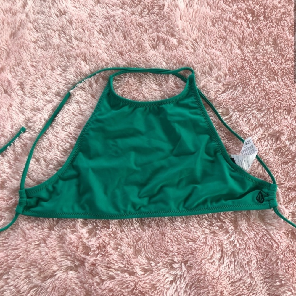 Volcom halter bikini top